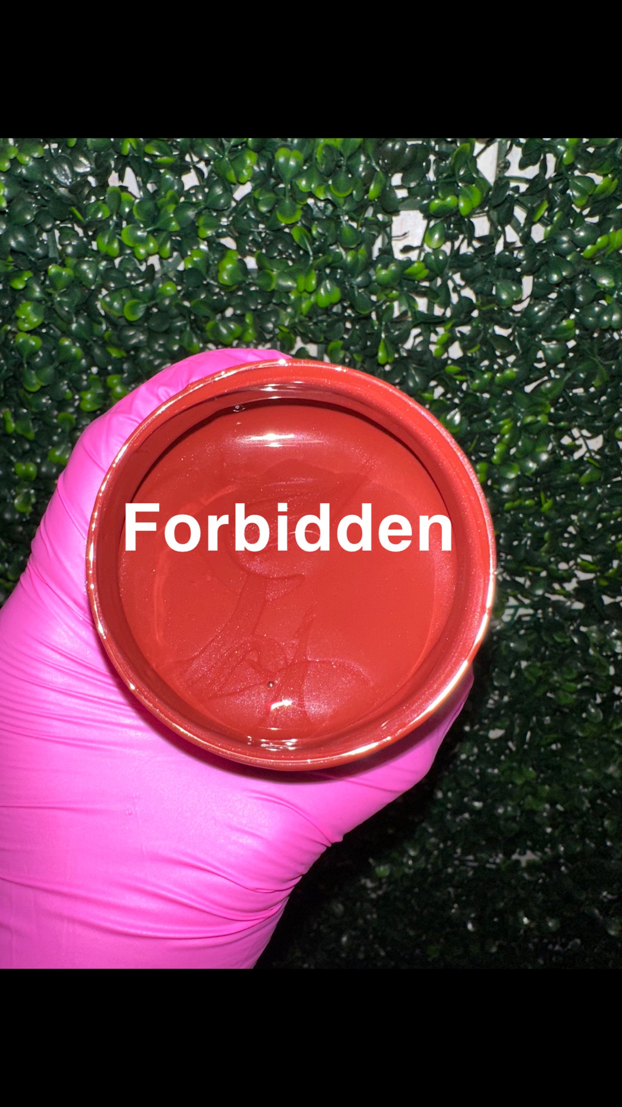 Black mini lip gloss